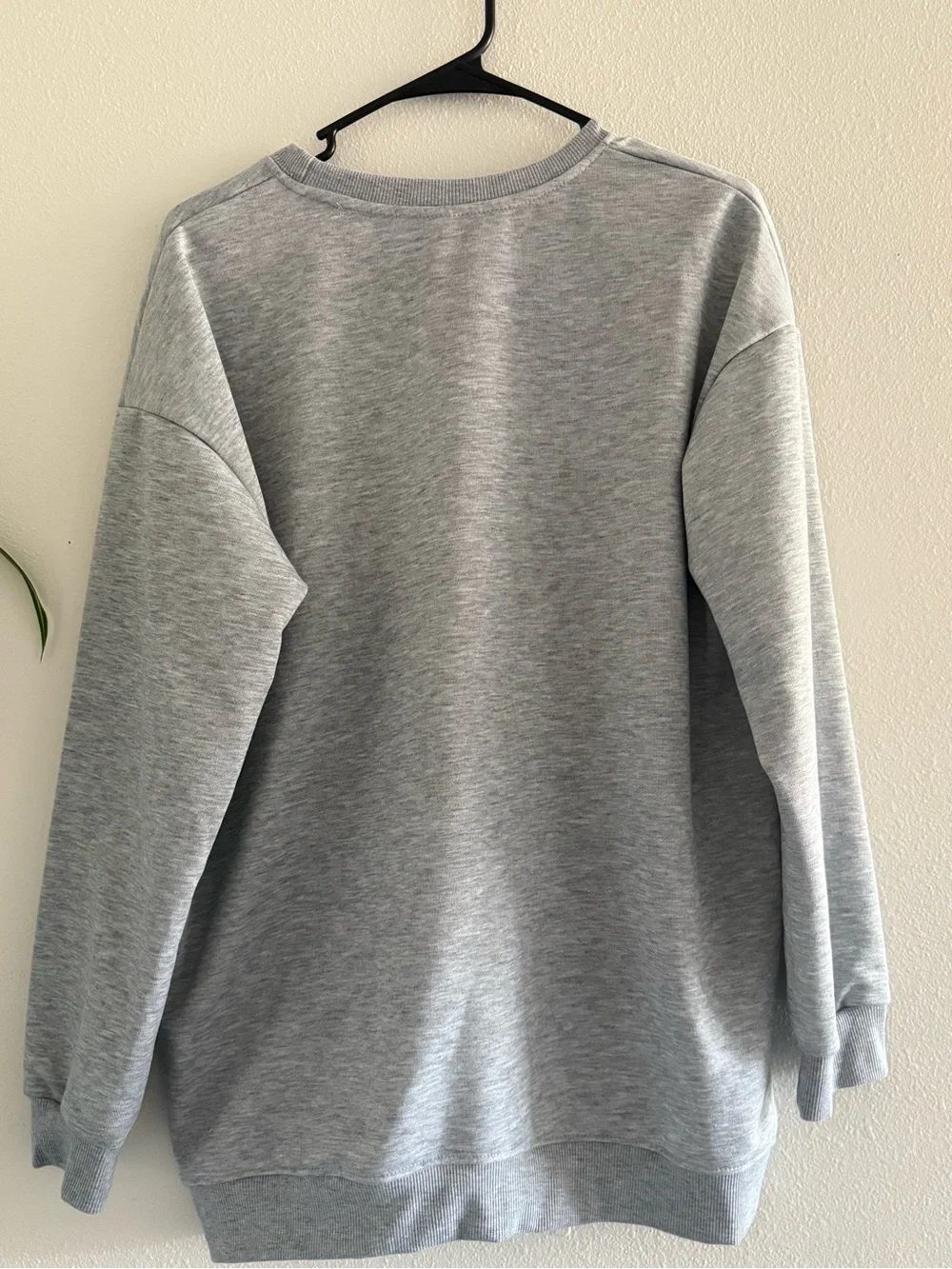 Gray 'Plants Are My Therapy' Crewneck Sweatshirt